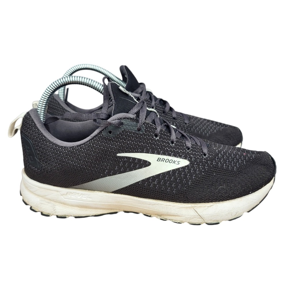 Brooks‎ Revel 4 Running Shoes Womens 9.5 Black Sneakers Trainers 1203371B063